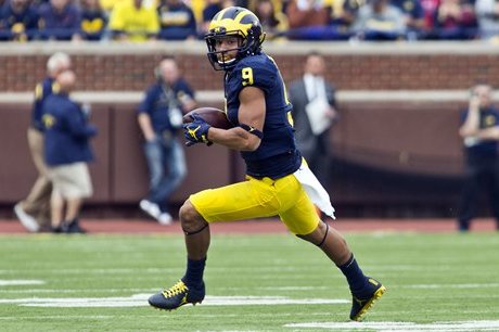 Grant Perry’s Reinstatement Crucial for Young Michigan Receiving Core